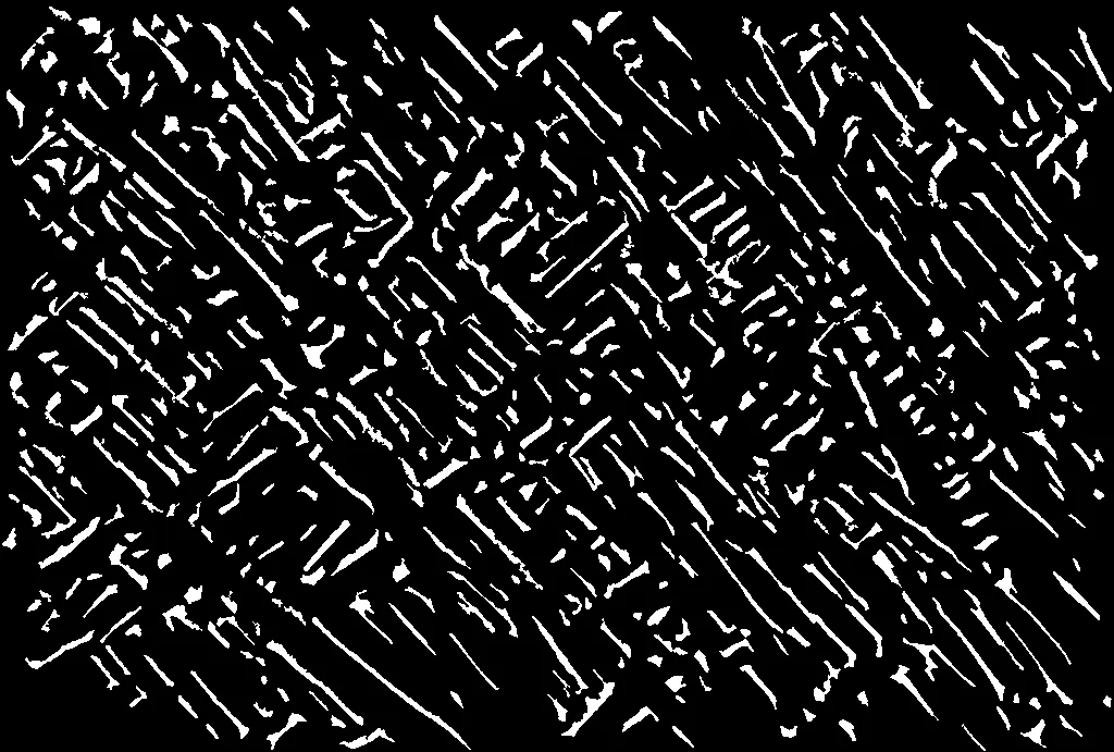 Cleaned micrograph (example)